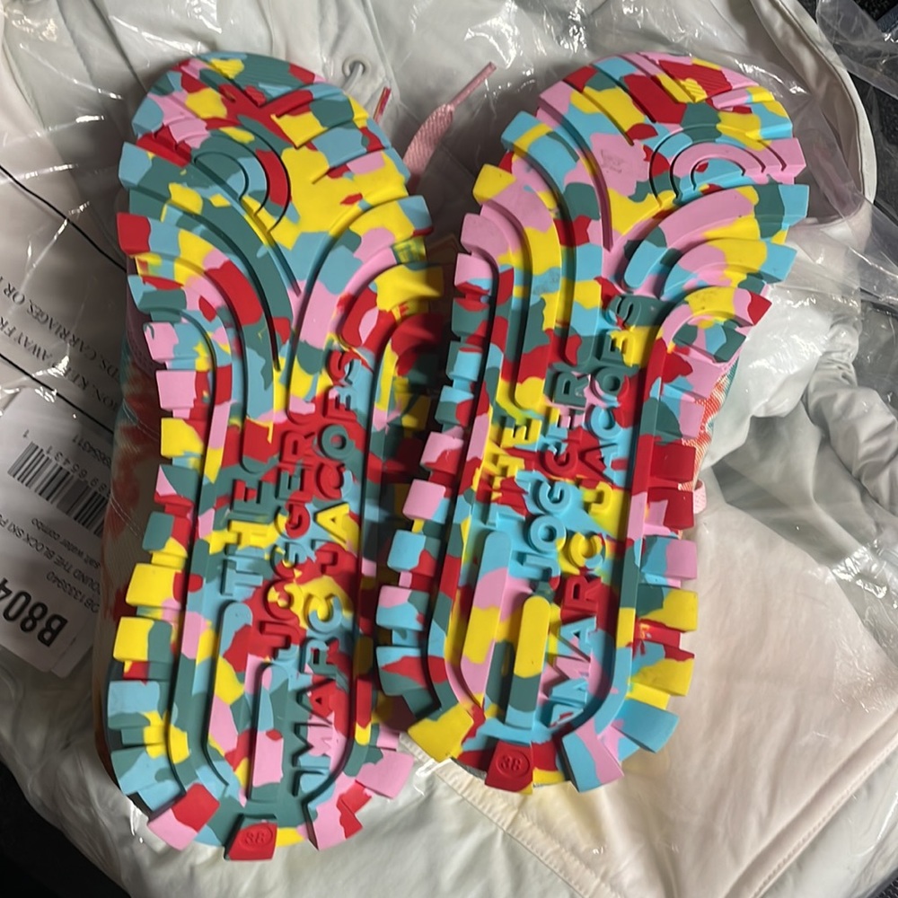 Marc Jacobs The Jogger Tie Dye sneakers - Size 38 (8) - Picture 7 of 8